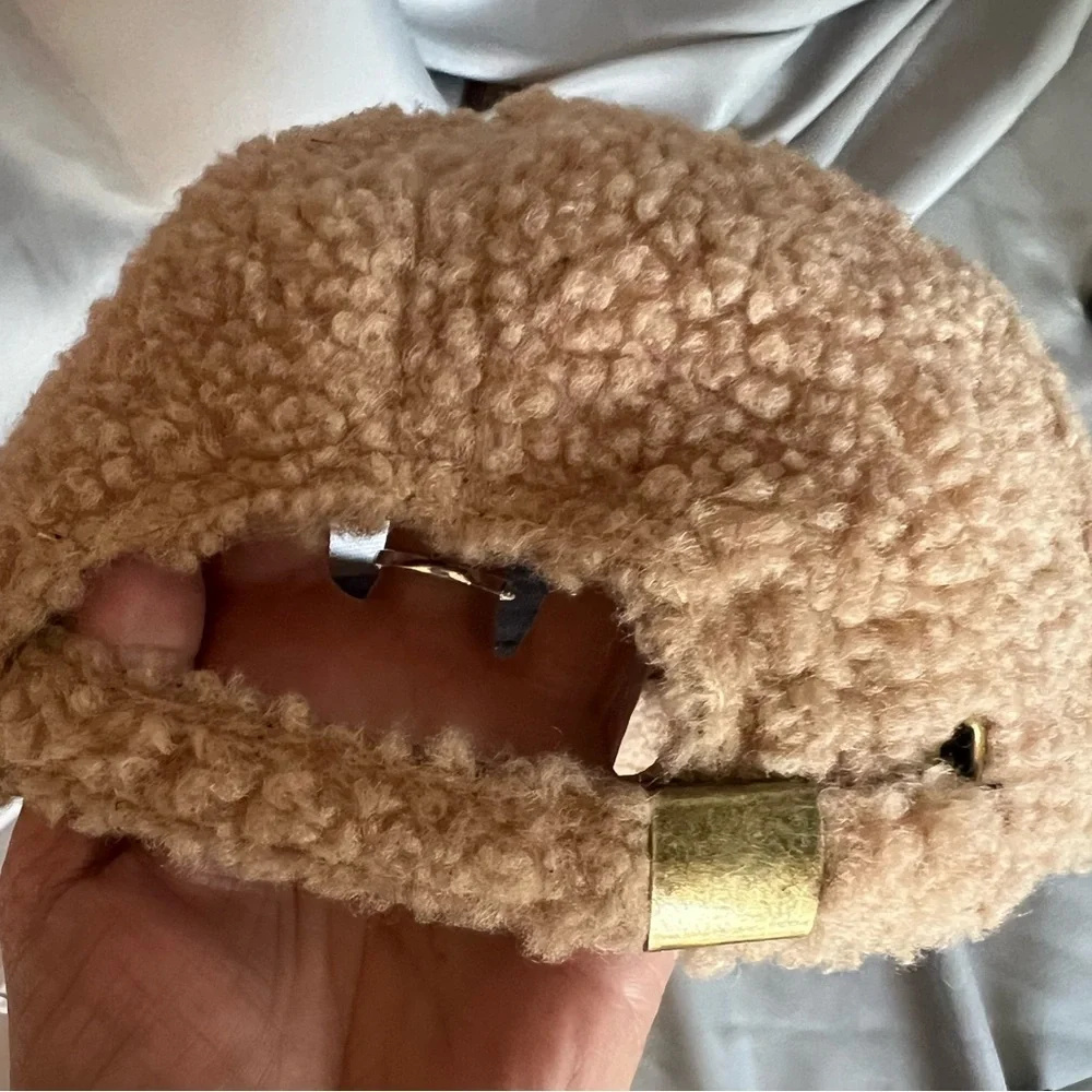 Tan Fleece Hat